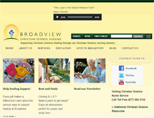 Tablet Screenshot of csbroadview.org